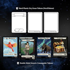 NERD GEAR Commander Essentials Kit - Ultimate Accessory for MTG Commander EDH - MTG Command Zone Tray - Health Counter - Spin Down Dice - Dry Erase Tokens (Deep Blue)