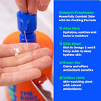 The Body Wash for Kids, Tween & Teen Boys with Foaming Action & Natural Citrus Scent - No Harsh Ingredients Boys Body Wash - Conquer Adolescent Funk with Confidence - 14 Oz.