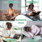 Red Light Therapy Mask for Face, Blue Red Infrared Photon Light Therapy Facial Skin Treatment Mask, LED Face Mask, Beauty Skin Care Tools, 7 Colors-288 LEDs