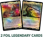 Magic: The Gathering The Lord of The Rings: Tales of Middle-Earth Commander Deck 4 + Collector Booster Sample Pack