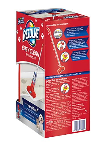 Resolve Pet Expert Easy Clean Carpet Cleaner Gadget Foam Spray Refill, 2 Piece Set, Carpet Cleaner, Pet Stain And Odor Remover, Carpet Cleaner Solution