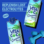 Vita Coco Organic Coconut Water, Original, 11.1 Oz (Pack of 12)