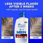 Head & Shoulders Mens 2 in 1 Dandruff Shampoo and Conditioner, Anti-Dandruff Treatment, Old Spice Swagger for Daily Use, Paraben Free, 31.4oz, 2 PACK