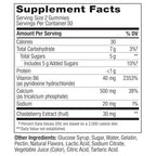 OLLY Period Hero Gummies, PMS Support Supplement,* Chasteberry, Vitamin B6, Calcium, Cran-Raspberry Flavor, 30 Day Supply - 60 Count