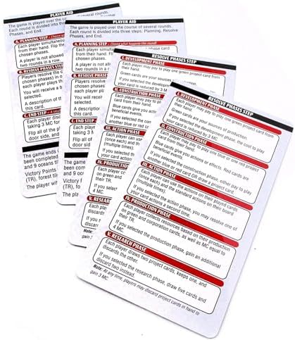 Stronghold Games Terraforming Mars Ares Expedition Card Game Collectors Edition ,1 to 4 players, Orange