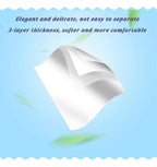 Carstuus Car Tissue Refill, Disposable Facial Tissues, Disposable Face Towel, Facial Tissues Travel Size Pack for Car or Purse, 12 Packets, 360 Sheets, Soft and Comfortable
