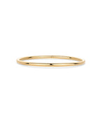 PAVOI Classic Waterproof Small Bangle Bracelet for Women, Yellow Gold, 57MM