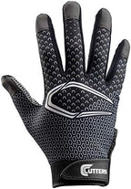 CUTTERS Game Day Receiver Glvs Youth S/M, Black Fade