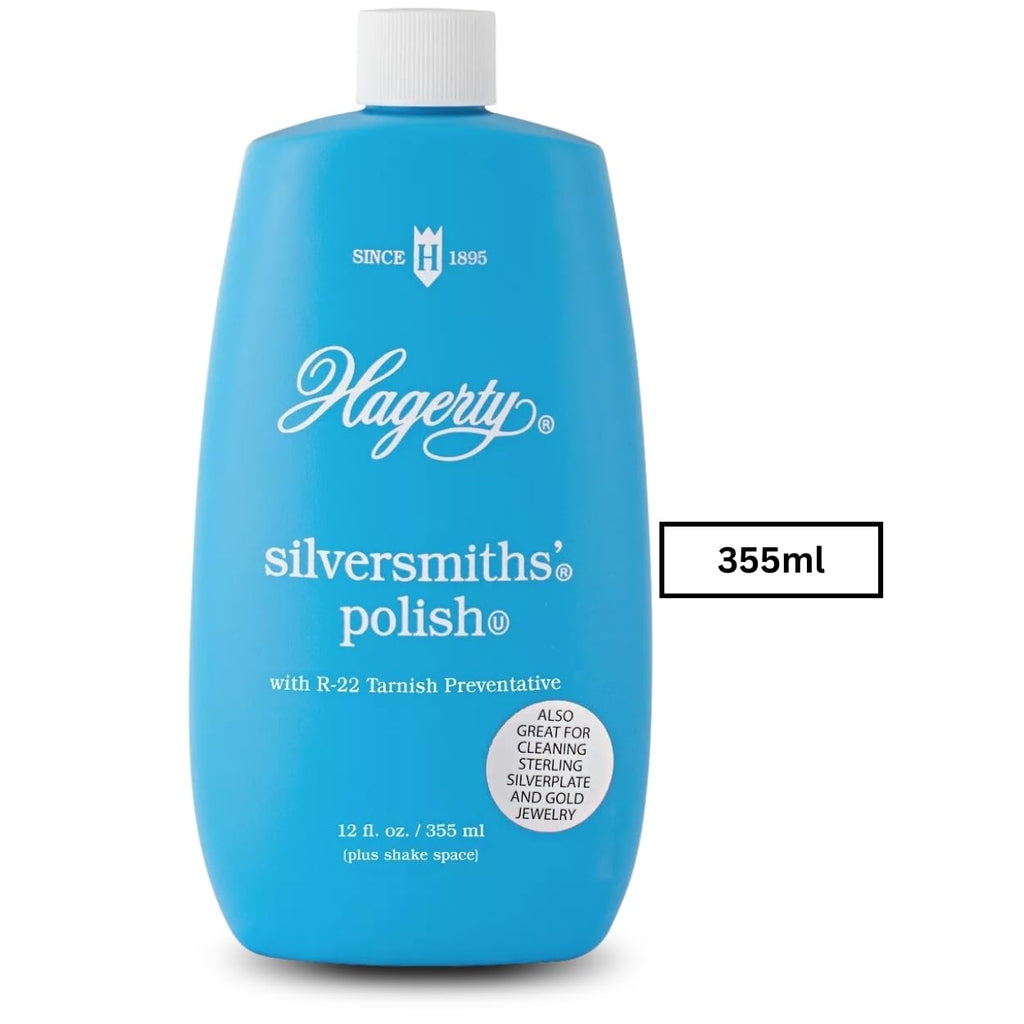 W. J. Hagerty Hagerty 10120 Silversmiths' Silver Polish, 12 Ounces, 12 Fl Oz (Pack of 1), Blue