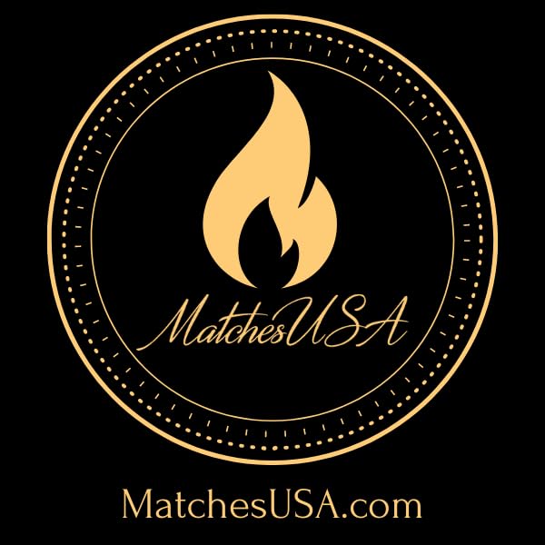 500 Count | 2" Pink Matches | Strikers Included | Color Tip Wooden Match | Refill for Matchstick Jars, Candle Display, Holders & Bottles | 2 in inches Long