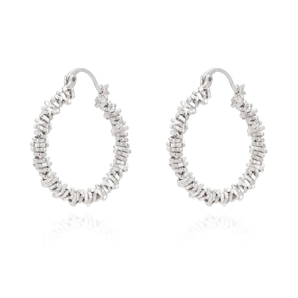 Milan Chiva 14K Gold Hoop Earrings for Women