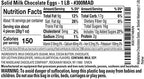 Madelaine Chocolates Easter Eggs (1 LB) Candy Solid Premium Milk Chocolate Foiled In A Variety Of and Floral Colors - Traditional Basket Mainstays
