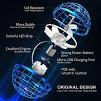 2025 Flying Orb Ball Toy,Cosmic Globe Boomerang Hover Ball Galactic Fidget Spinner, Hand Drone Orbit, Cool Toys Gift for 6 7 8 9 10+ Year Old Boys Girls Teens Outdoor Toys(Blue)