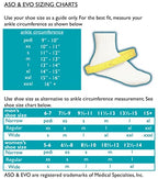 Med Spec 264004 ASO Ankle Stabilizer, White, Medium