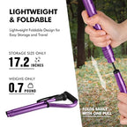 GPTCAMP Walking Cane and Walking Stick for Men Women,Lightweight Folding Canes with Offset Soft Cushioned Handle,Adjustable & Collapsible,Mobility & Leg Surgery Recovery