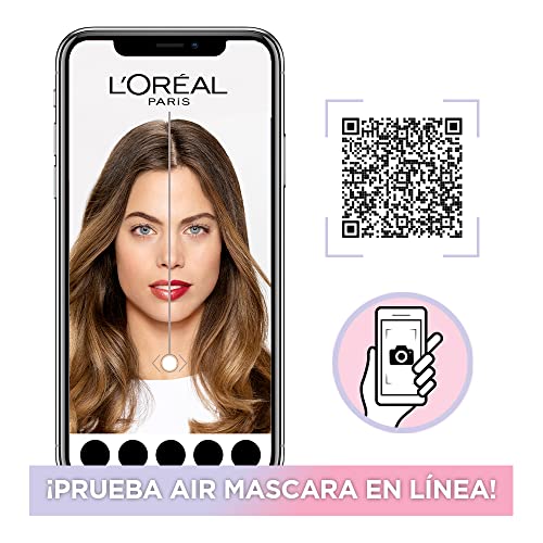 L’Oréal Paris Makeup Air Volume Mega Mascara, Lightweight & Long-lasting Volumizing Mascara for Voluminous Eyelashes, Waterproof Black, 0.3 Fl Oz
