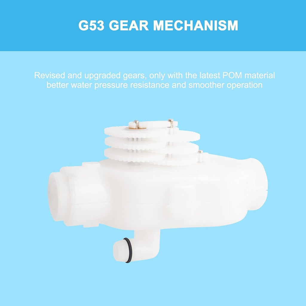Upgraded G52 Backup Valve Replacement Compatible with Polaris 180 280 380 480 3900 Pool Cleaner Replace Part Replacement Kit with G53 Gear Mechanism G57 Collar G54 Outer Casing by Podoy