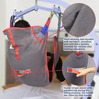 Universal Full Body Patient Lift Sling, Mesh Fabric Patient Sling Transfer and Bathing aids, 500lb Weight Capacity (Large)