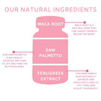 BootyMaxx Pills, Supplements for Women and Men, Target Your Curves, Butt Formula with Premium Ingredients, The Original Booty Brand