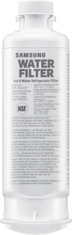 Samsung HAF-QIN/EXP Genuine Refrigerator Water Filter, Reduces 99% of Harmful Contaminants for Clean, Clear Drinking Water, 6-Month Life, Easy Install, Pack of 1