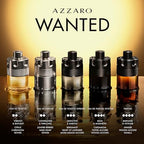 Azzaro The Most Wanted Eau de Toilette Intense – Aromatic & Woody Mens Cologne – Fresh & Sensual Fragrance – Lasting Wear – Scent Notes of Bergamot, Lavender, Moss - Luxury Perfumes for Men