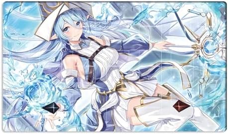 New Anime Dark Magician Girl Playmat Trading Card Game DMG Play Mat + Free Bag (ZD039-606-A)