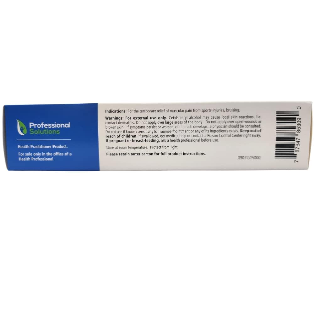 MediNatura Traumeel Ointment Topical Pain Relief for Muscle Joint Back Arthritis Injury or Exercise Related Pain & Soreness Arnica + 13 Active Ingredients - Made in Germany - 3.53 oz