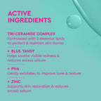 BYOMA Clarifying Serum - Barrier Repair Serum - Clarifying Facial Serum for Acne Prone Skin - Calming Face Serum with Ceramides, Blue Tansy, PHA & Zinc - Balanced & Healthy Skin - 1.01 fl. oz
