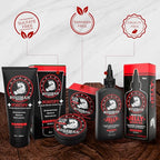 Bossman Essentials Beard Kit - Made in USA - Jelly Beard Oil - Conditioner - Beard Balm - Natural Ingredients (Hammer Scent)