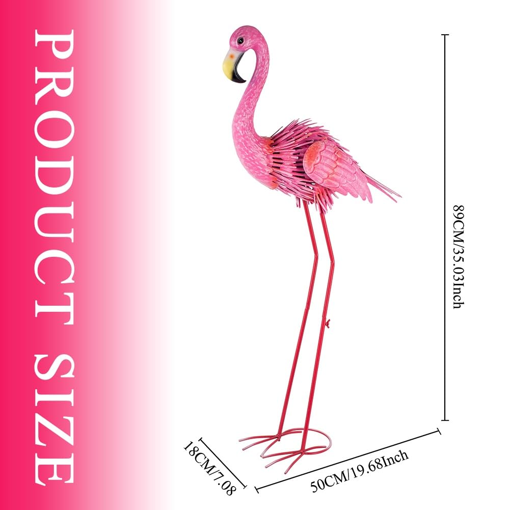ViteenLight 35" Flamingo Garden Statues & Sculpture