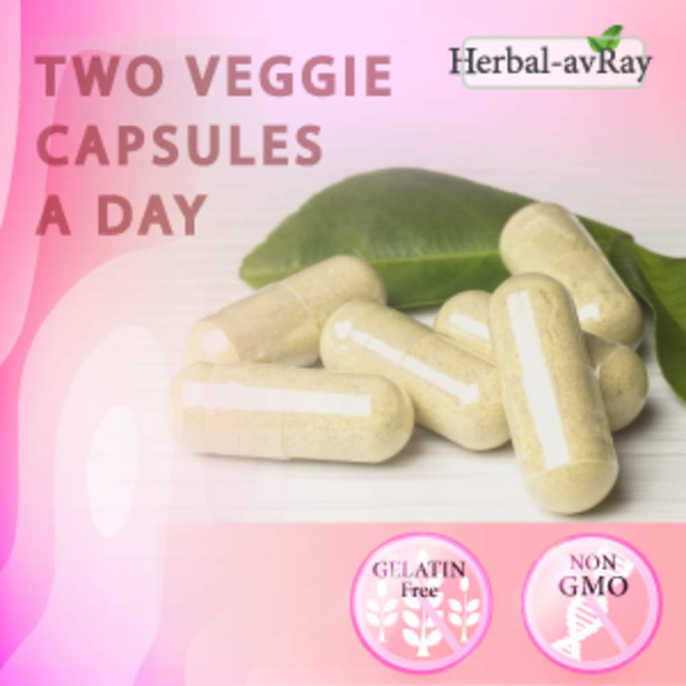 Pueraria Mirifica Capsules - Natural Breast Enhancement Pills for Women - Breast Enlargement Pills - Breast Growth, Vaginal Health, Menopause Relief, Skin & Hair Health - 90 Vegan Capsules