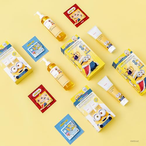 ma:nyo Pure & Deep Cleansing Foam Korean Skin care, Daily Cleanser (8.1 fl oz (Minions Edition))