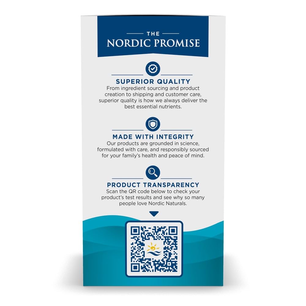 Nordic Naturals Ultimate Omega 2X, Lemon Flavor - 120 Soft Gels - 2150 mg Omega-3 - High-Potency Fish Oil with EPA & DHA - Promotes Brain & Heart Health - Non-GMO - 60 Servings