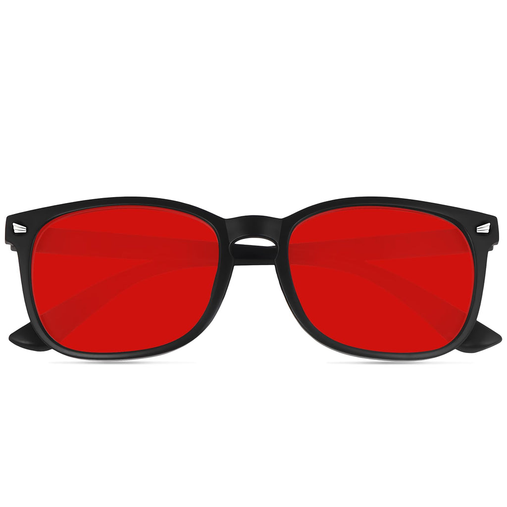 CHEERS DEVICES Reading Glasses for Men Gaming, Computer Eye Glasses with Red Lens, Blue Light Readers for Men Women- 1 Pair (1.5)