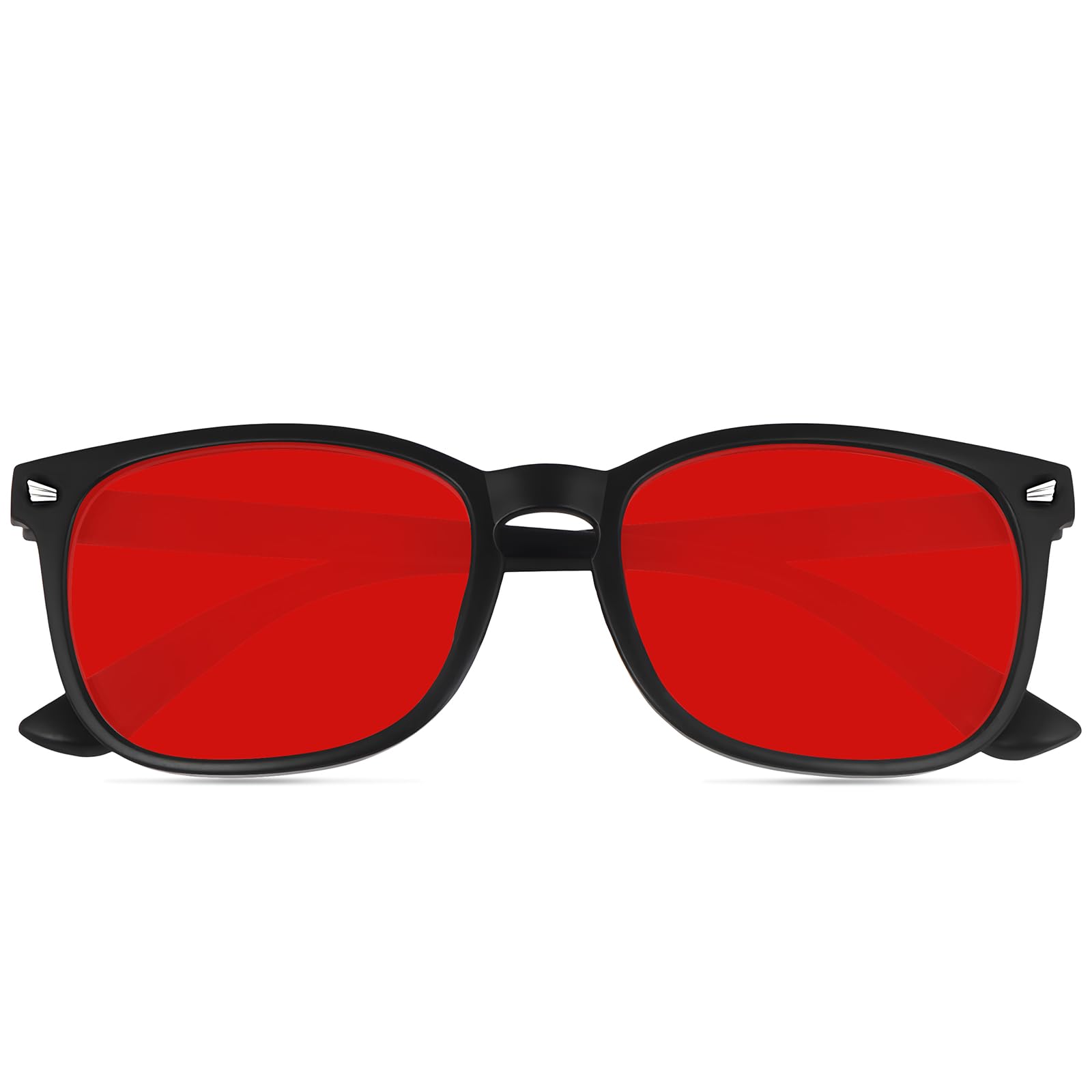 CHEERS DEVICES Reading Glasses for Men Gaming, Computer Eye Glasses with Red Lens, Blue Light Readers for Men Women- 1 Pair (1.5)