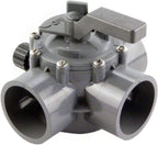 ATIE 2-Port/3-Port Pool Valve Rebuild Complete Kit Compatible with Jandy 2-way/3-way 4715, 4716, 4717 Valve and Gray Valves with Diverter Valve 4720, Cover 4606, Handle 7433 (1 Pack)
