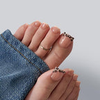 BTArtbox Press On Toenails - Lamp-Curable Real Square French Tip Toe Nail Press Ons with Glue for Women, Semi-Transparent Fake Toe Nail Tips in 15 Sizes - 30 Toenails Kit, Leopard