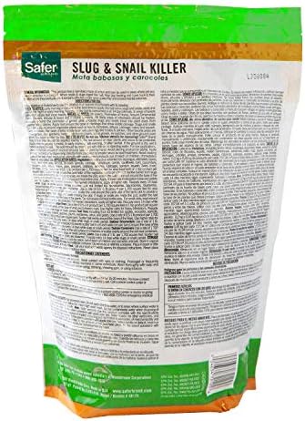 Safer Brand SB125 Slug & Snail Killer - 2 lb,Green
