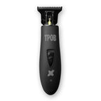 TPOB Slime 2 Barber Hair Clippers Trimmer Shaver Set for Men with Matte Green Case and X Fade Blade (Blackout)