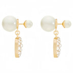 Merlinae 18K Gold Plated Copper Pearl Earrings Non-Allergenic Birthday Gift Baroque Exquisite Jewelry Shining And lustrous Earrings For Women