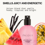 Pacifica Passion Fruit Perfume ��� Tropical Fruity Floral Clean Perfume for Women with Passionfruit, Pineapple & Vanilla, Vegan, Non-Toxic, Beachy Summer Scent (2 fl oz)