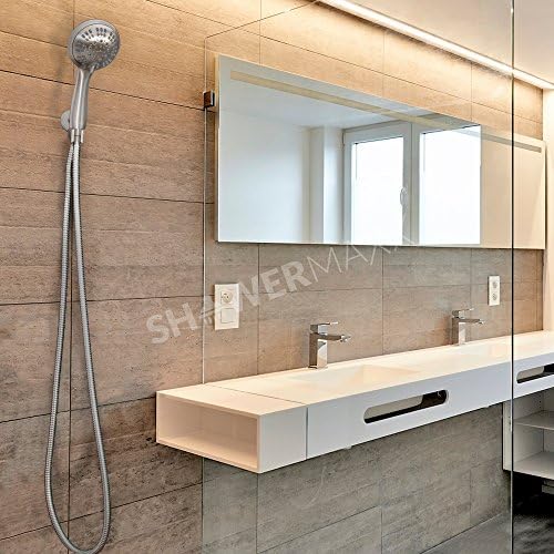 Luxury Spa Series, 6 Spray Settings 4.5 inch Hand Held Shower Head, Extra Long Stainless Steel Hose, MAXX-imize Your Shower with Showerhead in Brushed Nickel Finish