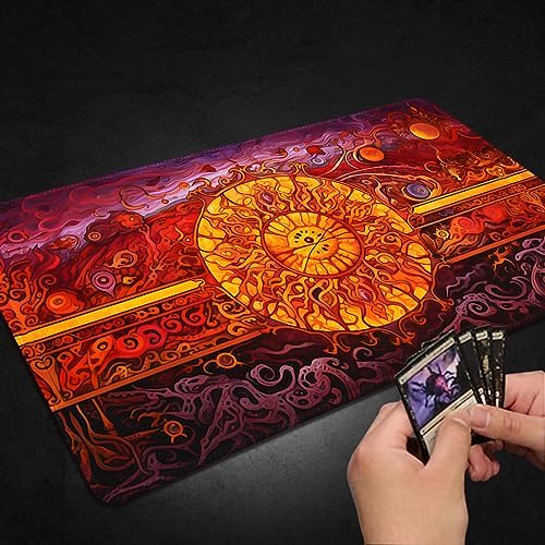 Magic Playmat - 24 x 14 Inches, Free Storage Bags, TCG & Board Game Mat for Cards