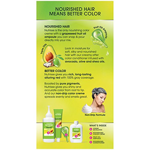 Garnier Nutrisse Nourishing Color Creme, 643 Light Natural Copper by Garnier Hair Color