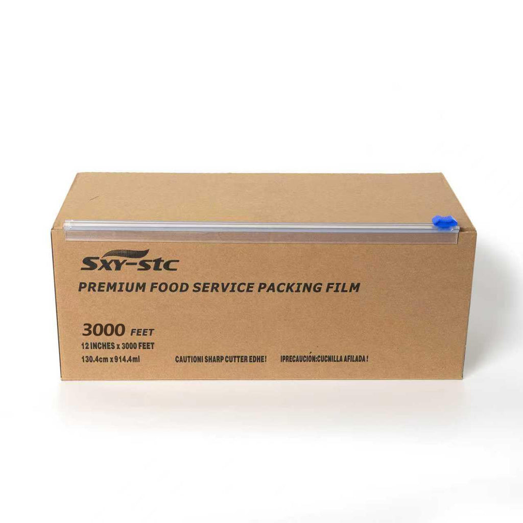 Food Serivce Cling Film Plastic Food Wrap Cling Wrap12 Inch x 3000 Feet For Restaurant or Big Home Use
