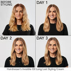 Bumble and bumble. Hairdresser's Invisible Oil Long Last Styling Cream | Hydrating, Anti Frizz, Prevents Split Ends, Color Safe | Curly, Wavy, Straight | With Argan Oil, Coconut Oil + Grapeseed Oil