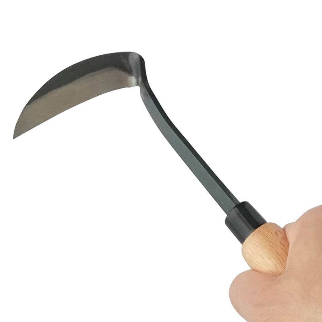 Tomerry Japanese Gardening Weeding Sickle Nejiri Kama