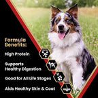 Victor Super Premium Dog Food – Purpose - Nutra Pro – Gluten Free, High Protein Low Carb Dry Dog Food for Active Dogs of All Ages – Ideal for Sporting Dogs, Pregnant or Nursing Dogs & Puppies, 15lbs