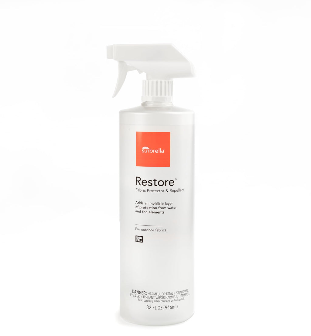 Sunbrella Restore Fabric Protector | Water-Repellent Spray for Outdoor Fabrics | Easy Use, Non-PFAS | Protect & Restore Upholstery | 32 fl oz