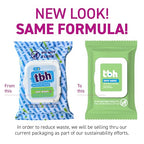 TBH Kids Spot Wash Wipes - Cleansing Face Wipes - Acne Prevention - Sulfate, Paraben Free - 30 Pack.